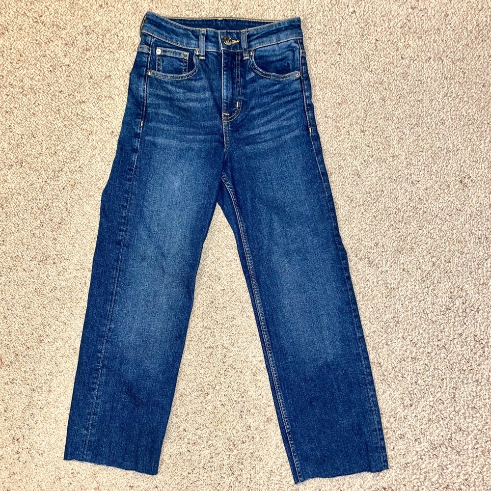 Straight leg jeans